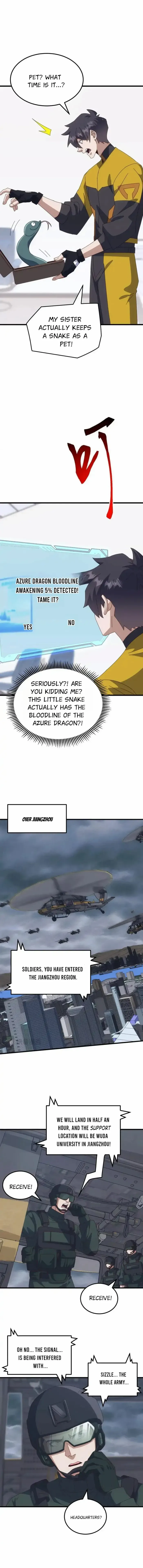 Domestication of Divine Beasts at the Beginning Chapter 57 page 3 - 