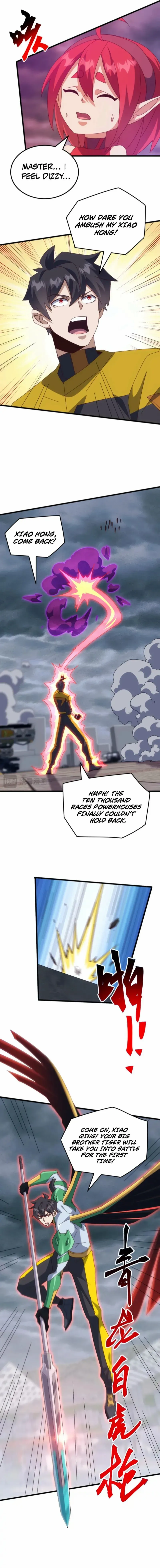 Domestication of Divine Beasts at the Beginning Chapter 58 page 3 - 