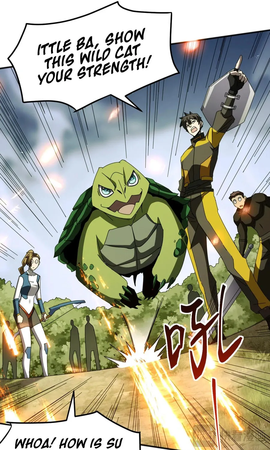 Domestication of Divine Beasts at the Beginning Chapter 6 page 12 - 