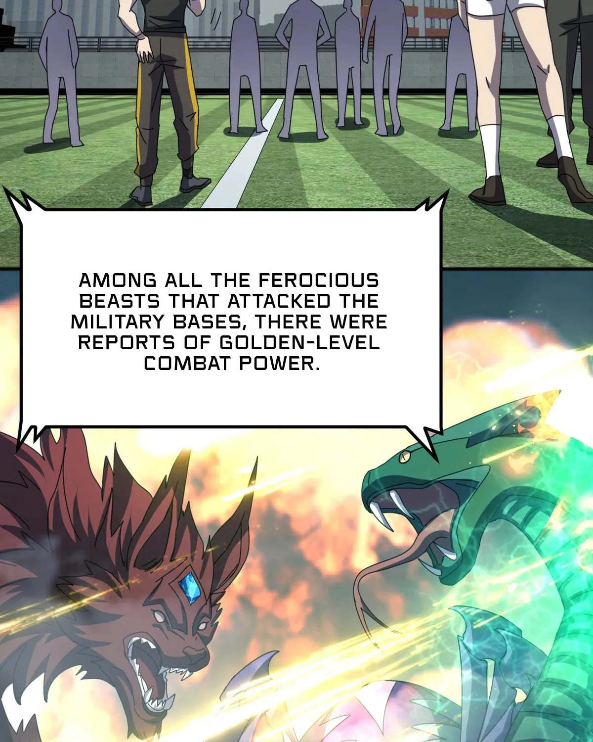 Domestication of Divine Beasts at the Beginning Chapter 8 page 23 - 