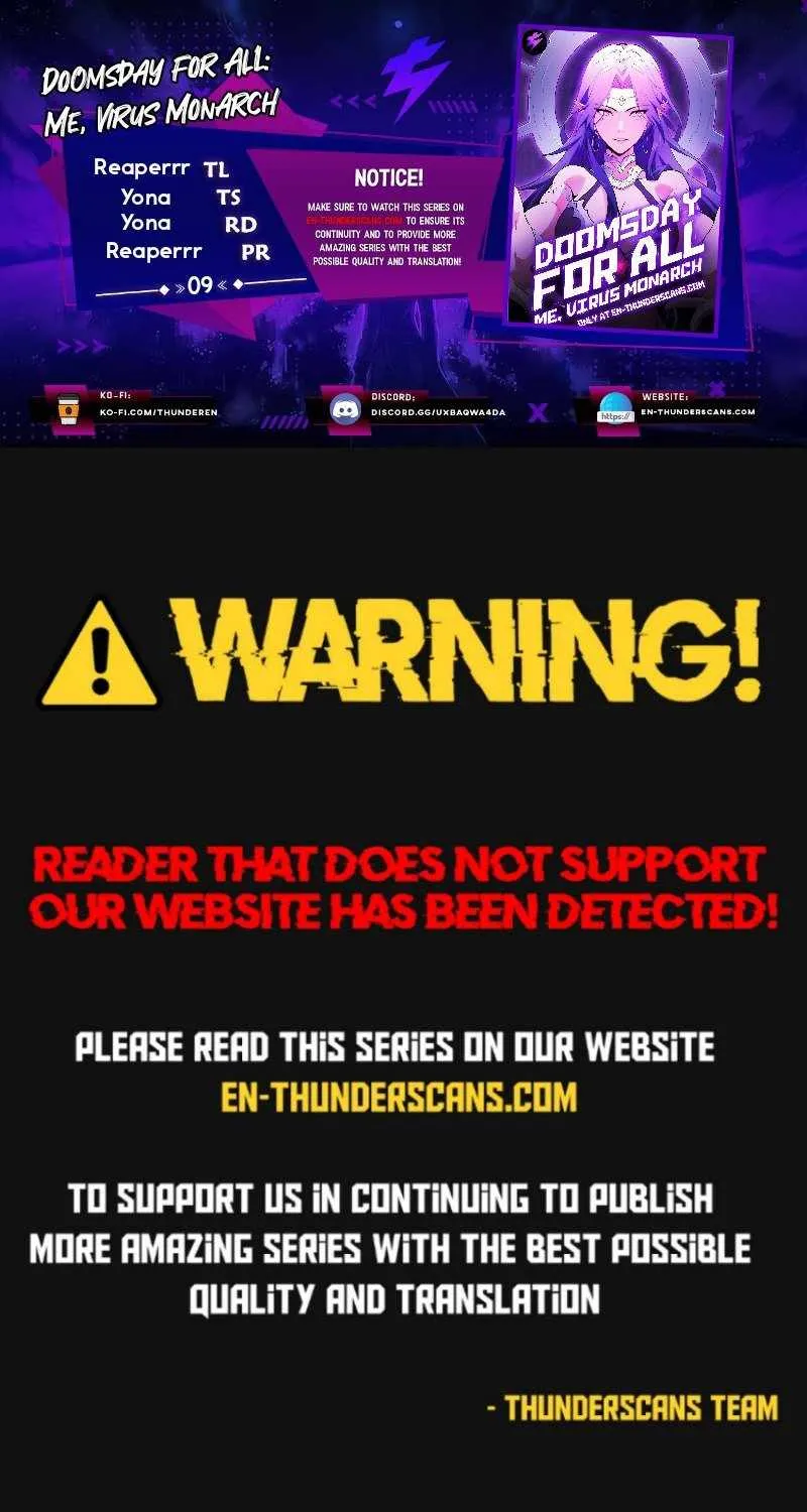 Doomsday for All: Me, Virus Monarch Chapter 9 page 2 - 