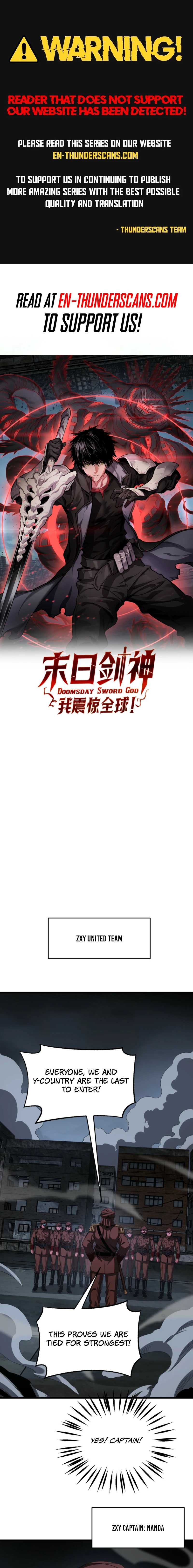 Doomsday Sword God Chapter 123 page 1 - 