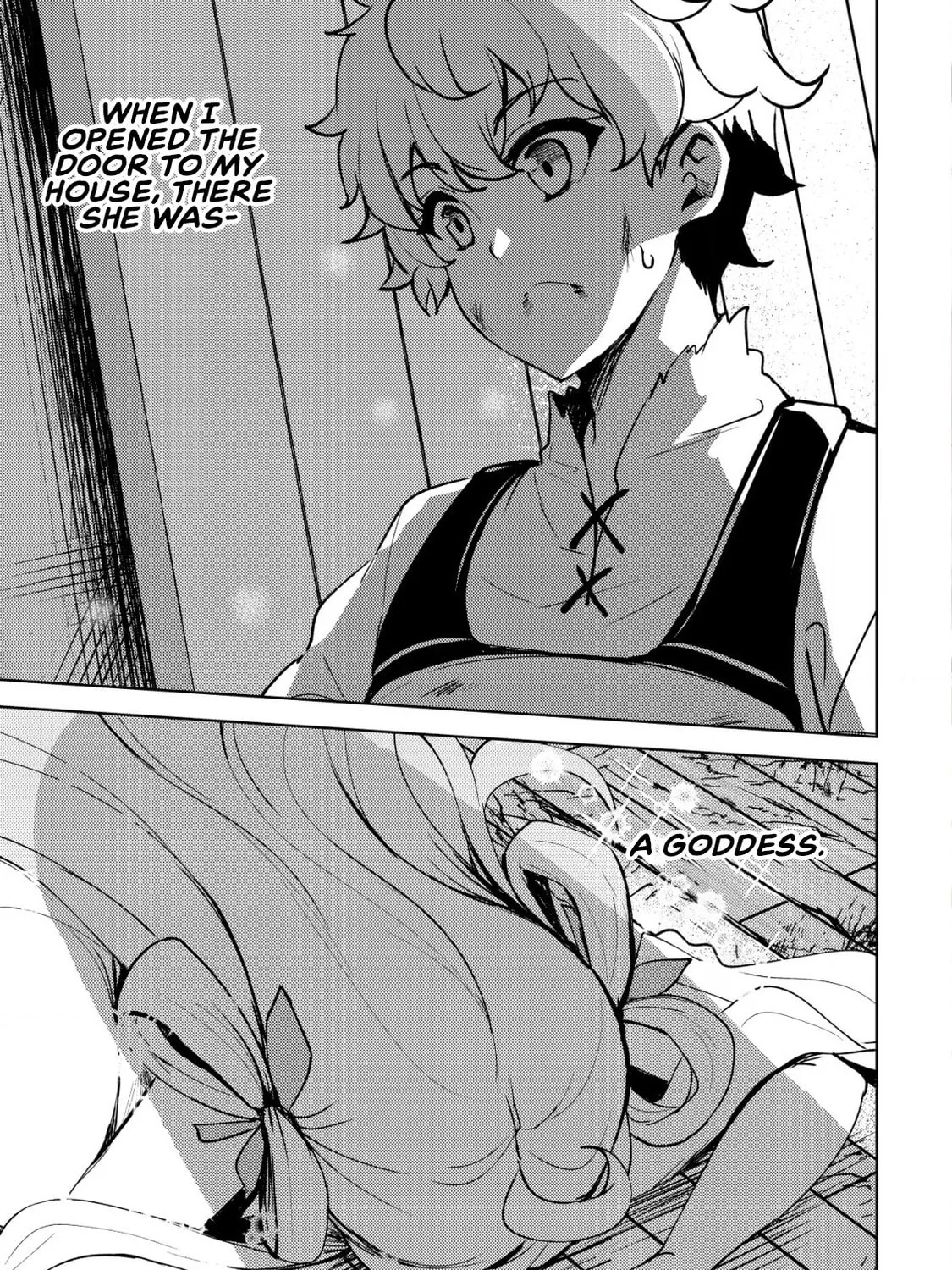 Dore dake Doryoku Shite mo Mannen Level 0 no Ore wa Tsuihou Sareta: Shin no Teki to Yobareta Shounen wa, Shachiku Megami to Deatte Saikyou no Chikara wo Te ni Ireru Chapter 1 page 3 - 