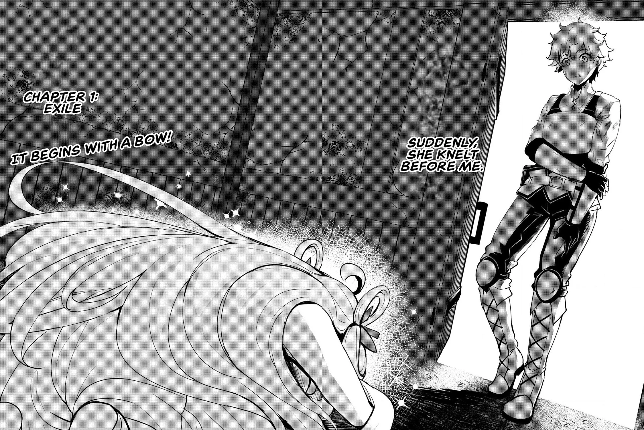 Dore dake Doryoku Shite mo Mannen Level 0 no Ore wa Tsuihou Sareta: Shin no Teki to Yobareta Shounen wa, Shachiku Megami to Deatte Saikyou no Chikara wo Te ni Ireru Chapter 1 page 5 - 