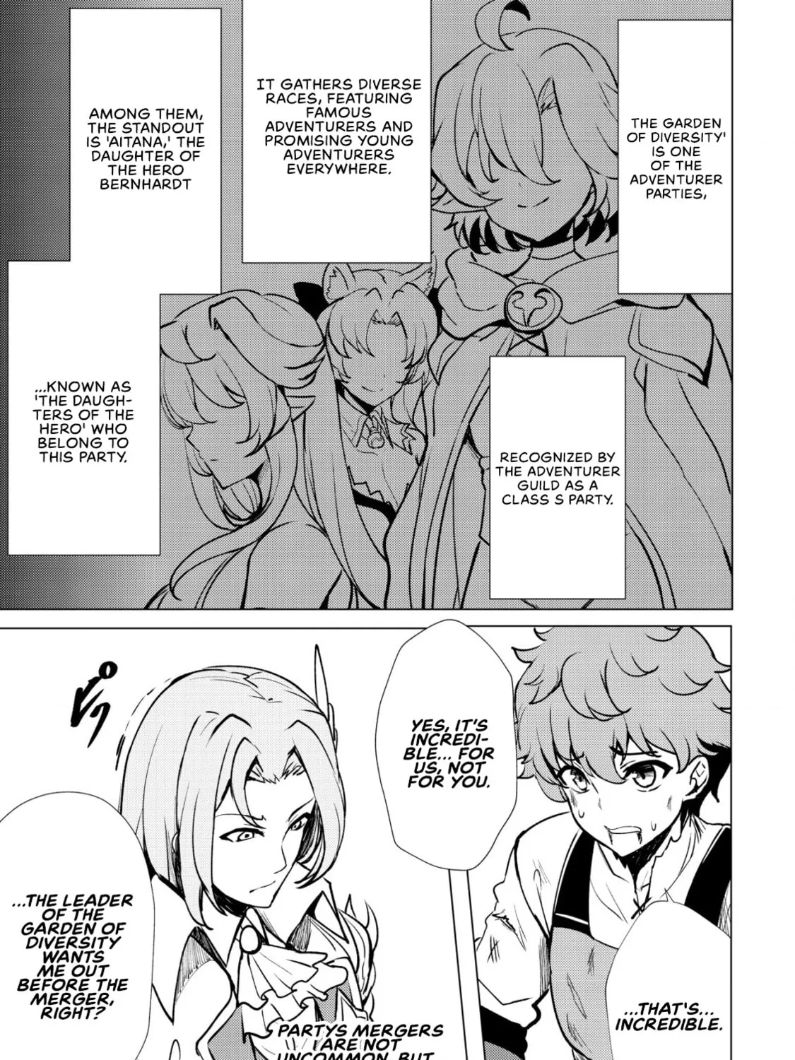 Dore dake Doryoku Shite mo Mannen Level 0 no Ore wa Tsuihou Sareta: Shin no Teki to Yobareta Shounen wa, Shachiku Megami to Deatte Saikyou no Chikara wo Te ni Ireru Chapter 1 page 49 - 