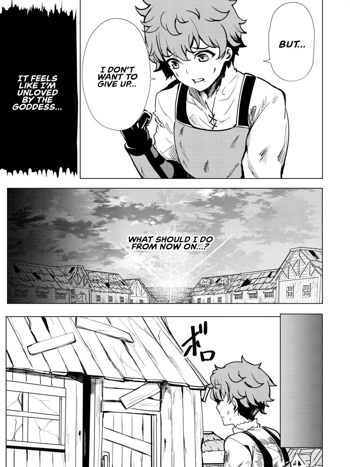 Dore dake Doryoku Shite mo Mannen Level 0 no Ore wa Tsuihou Sareta: Shin no Teki to Yobareta Shounen wa, Shachiku Megami to Deatte Saikyou no Chikara wo Te ni Ireru Chapter 1 page 61 - 