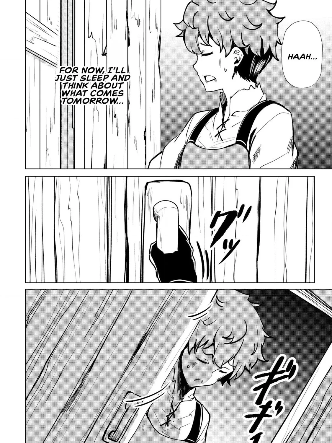 Dore dake Doryoku Shite mo Mannen Level 0 no Ore wa Tsuihou Sareta: Shin no Teki to Yobareta Shounen wa, Shachiku Megami to Deatte Saikyou no Chikara wo Te ni Ireru Chapter 1 page 63 - 