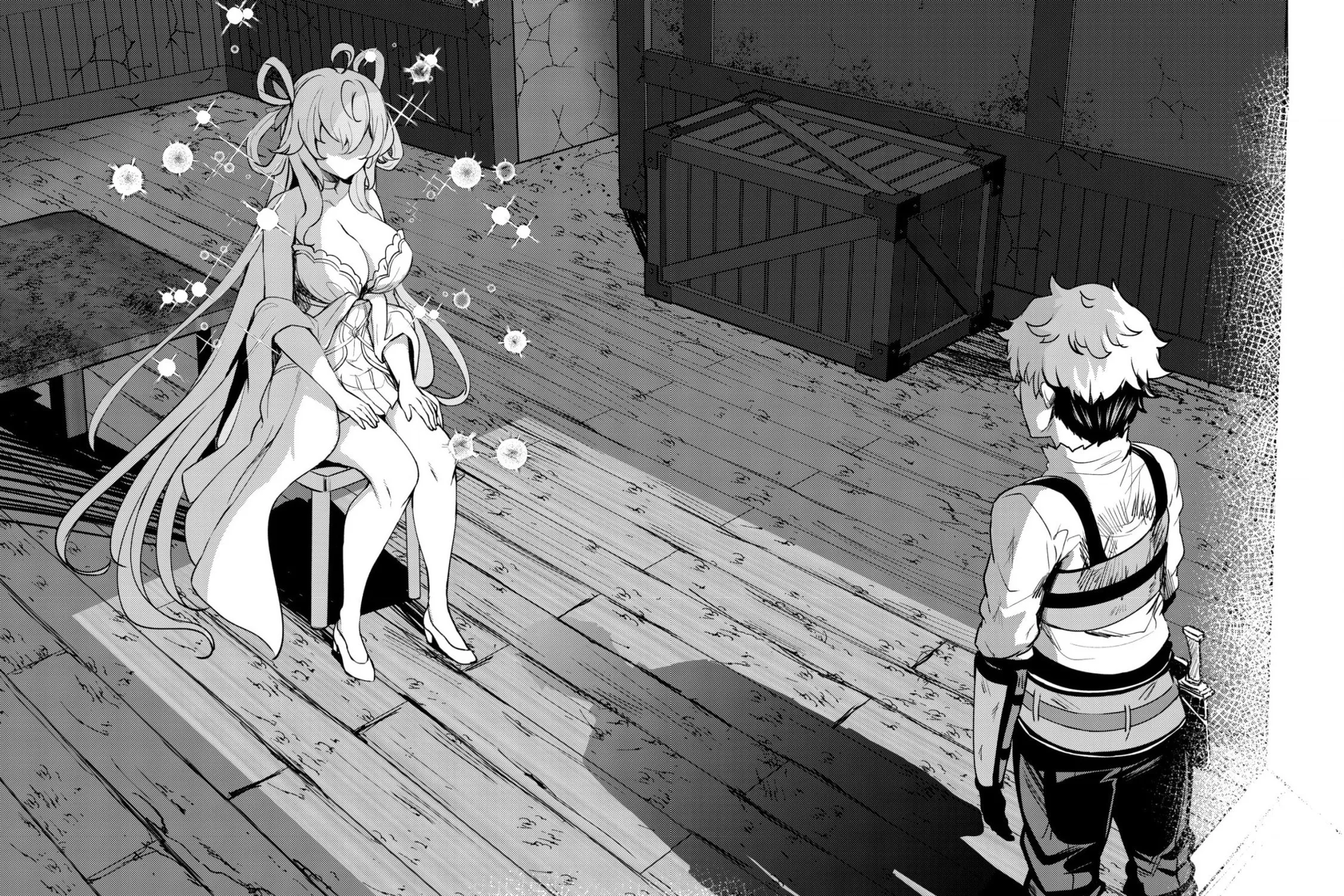 Dore dake Doryoku Shite mo Mannen Level 0 no Ore wa Tsuihou Sareta: Shin no Teki to Yobareta Shounen wa, Shachiku Megami to Deatte Saikyou no Chikara wo Te ni Ireru Chapter 1 page 67 - 