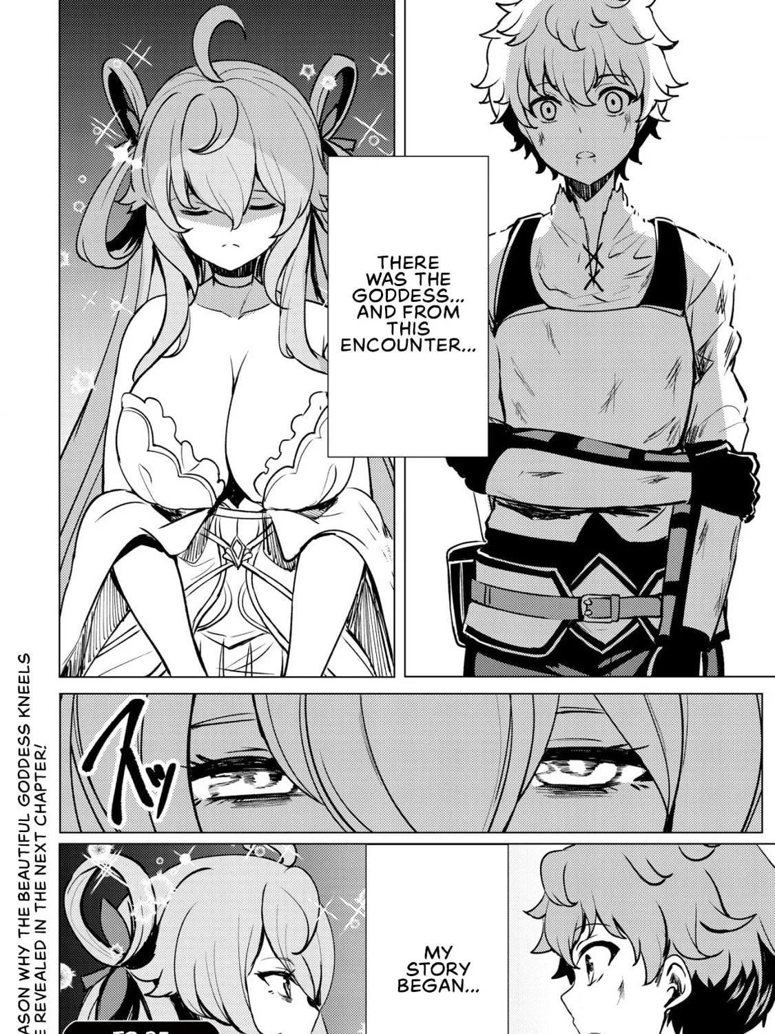 Dore dake Doryoku Shite mo Mannen Level 0 no Ore wa Tsuihou Sareta: Shin no Teki to Yobareta Shounen wa, Shachiku Megami to Deatte Saikyou no Chikara wo Te ni Ireru Chapter 1 page 69 - 