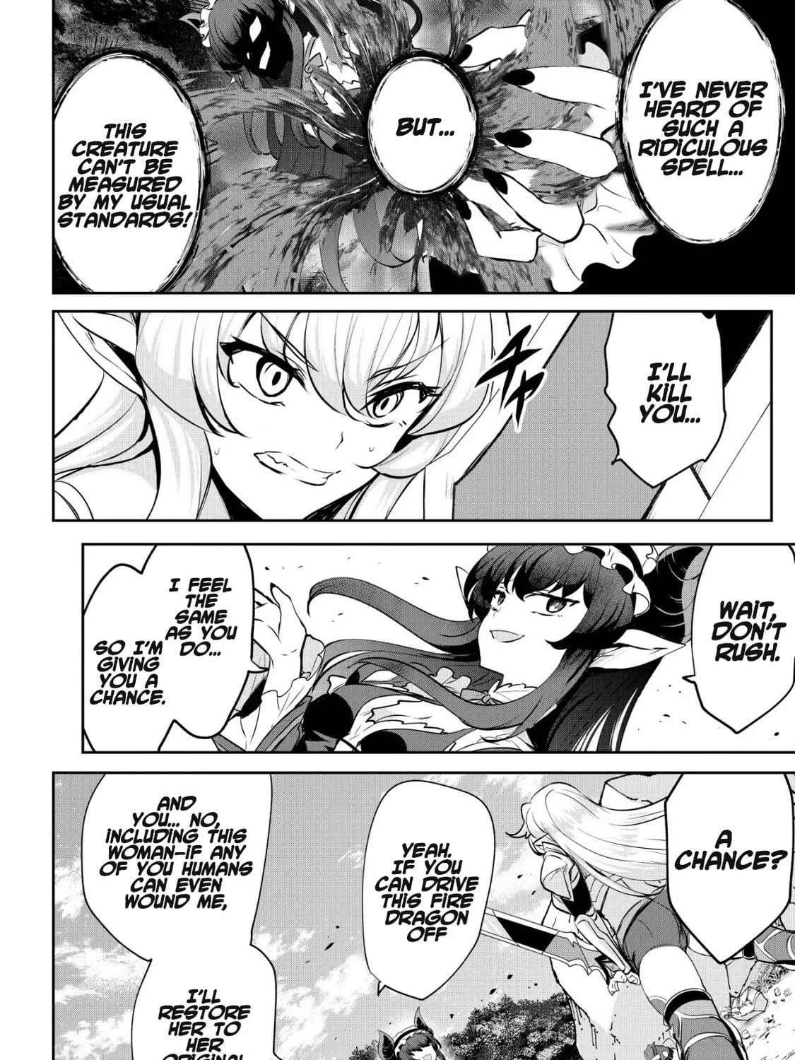 Dore dake Doryoku Shite mo Mannen Level 0 no Ore wa Tsuihou Sareta: Shin no Teki to Yobareta Shounen wa, Shachiku Megami to Deatte Saikyou no Chikara wo Te ni Ireru Chapter 10 page 46 - 