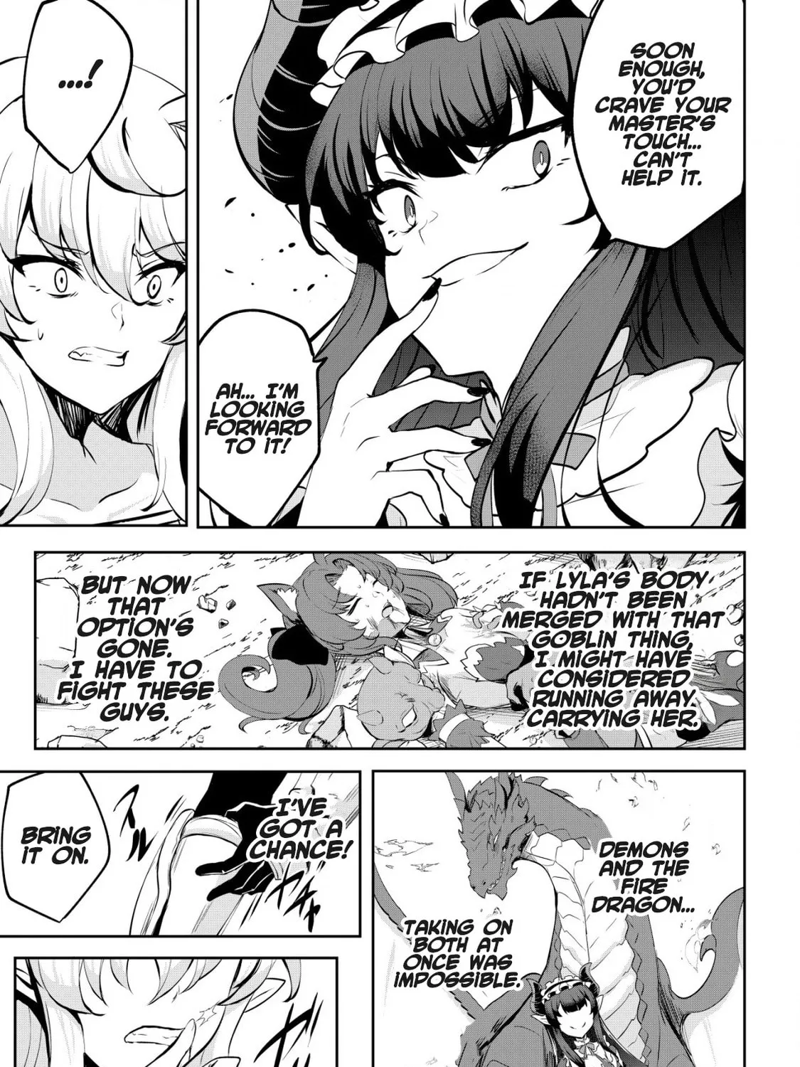 Dore dake Doryoku Shite mo Mannen Level 0 no Ore wa Tsuihou Sareta: Shin no Teki to Yobareta Shounen wa, Shachiku Megami to Deatte Saikyou no Chikara wo Te ni Ireru Chapter 10 page 52 - 