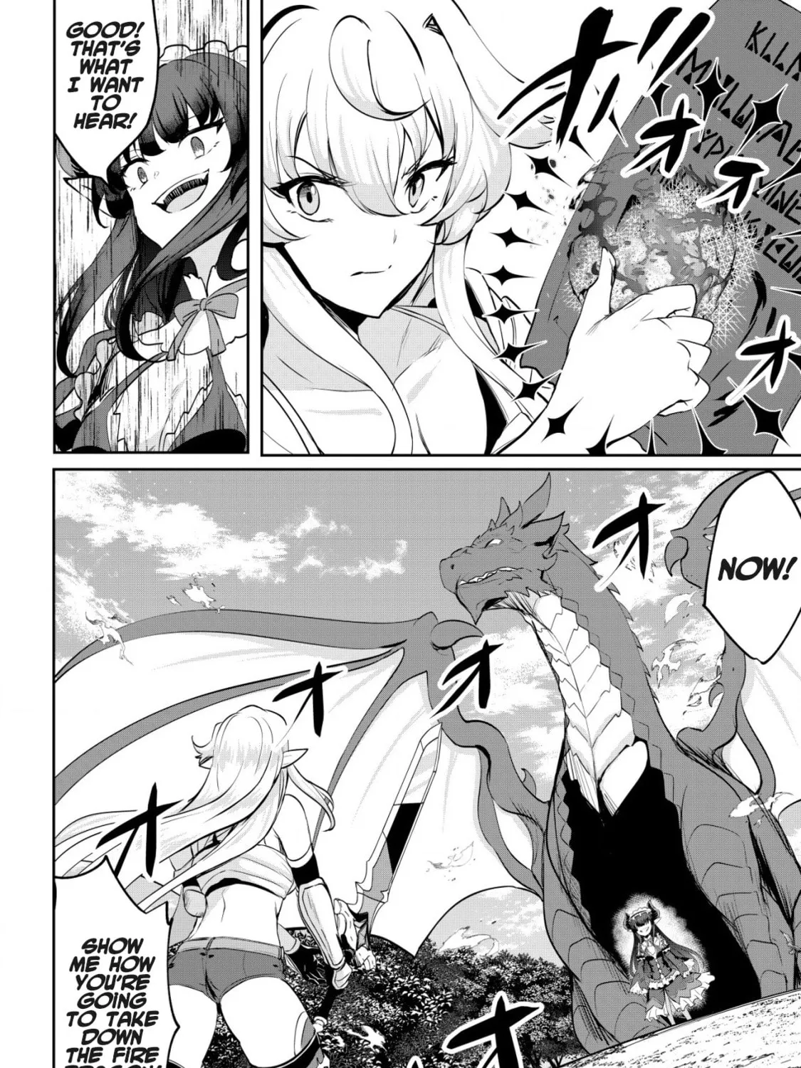 Dore dake Doryoku Shite mo Mannen Level 0 no Ore wa Tsuihou Sareta: Shin no Teki to Yobareta Shounen wa, Shachiku Megami to Deatte Saikyou no Chikara wo Te ni Ireru Chapter 10 page 54 - 