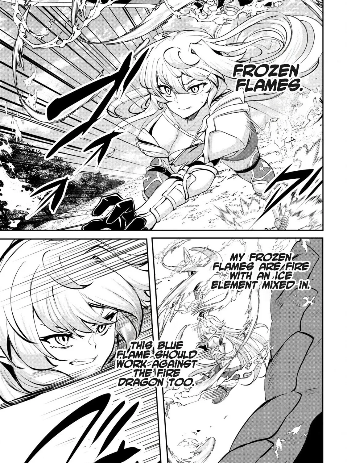 Dore dake Doryoku Shite mo Mannen Level 0 no Ore wa Tsuihou Sareta: Shin no Teki to Yobareta Shounen wa, Shachiku Megami to Deatte Saikyou no Chikara wo Te ni Ireru Chapter 10 page 56 - 
