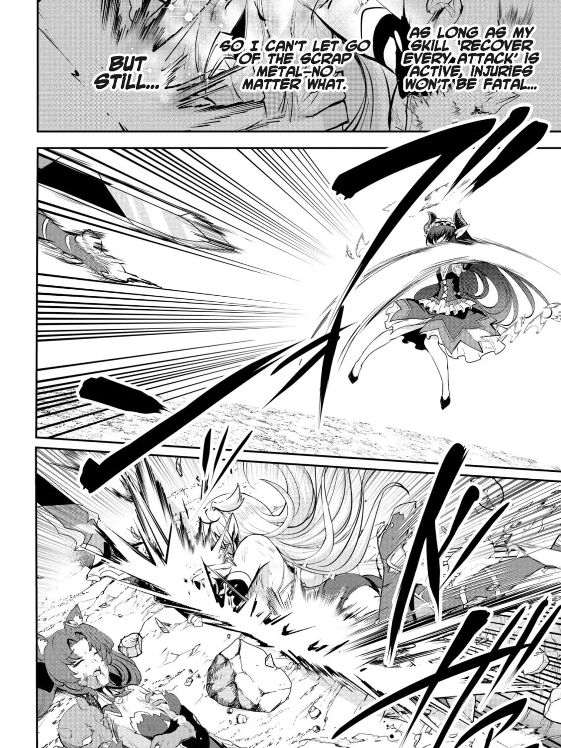 Dore dake Doryoku Shite mo Mannen Level 0 no Ore wa Tsuihou Sareta: Shin no Teki to Yobareta Shounen wa, Shachiku Megami to Deatte Saikyou no Chikara wo Te ni Ireru Chapter 10 page 74 - 