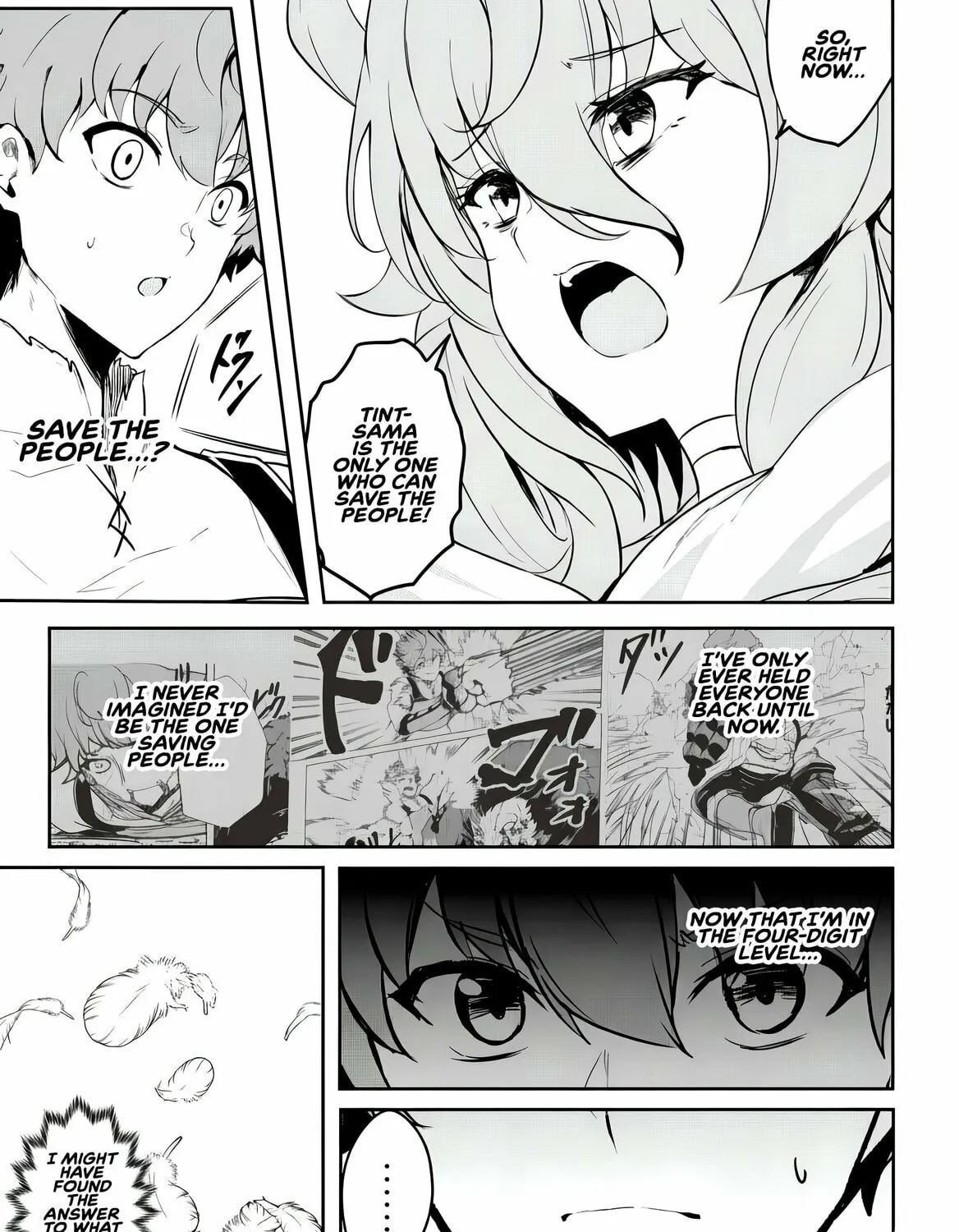 Dore dake Doryoku Shite mo Mannen Level 0 no Ore wa Tsuihou Sareta: Shin no Teki to Yobareta Shounen wa, Shachiku Megami to Deatte Saikyou no Chikara wo Te ni Ireru Chapter 11 page 42 - 