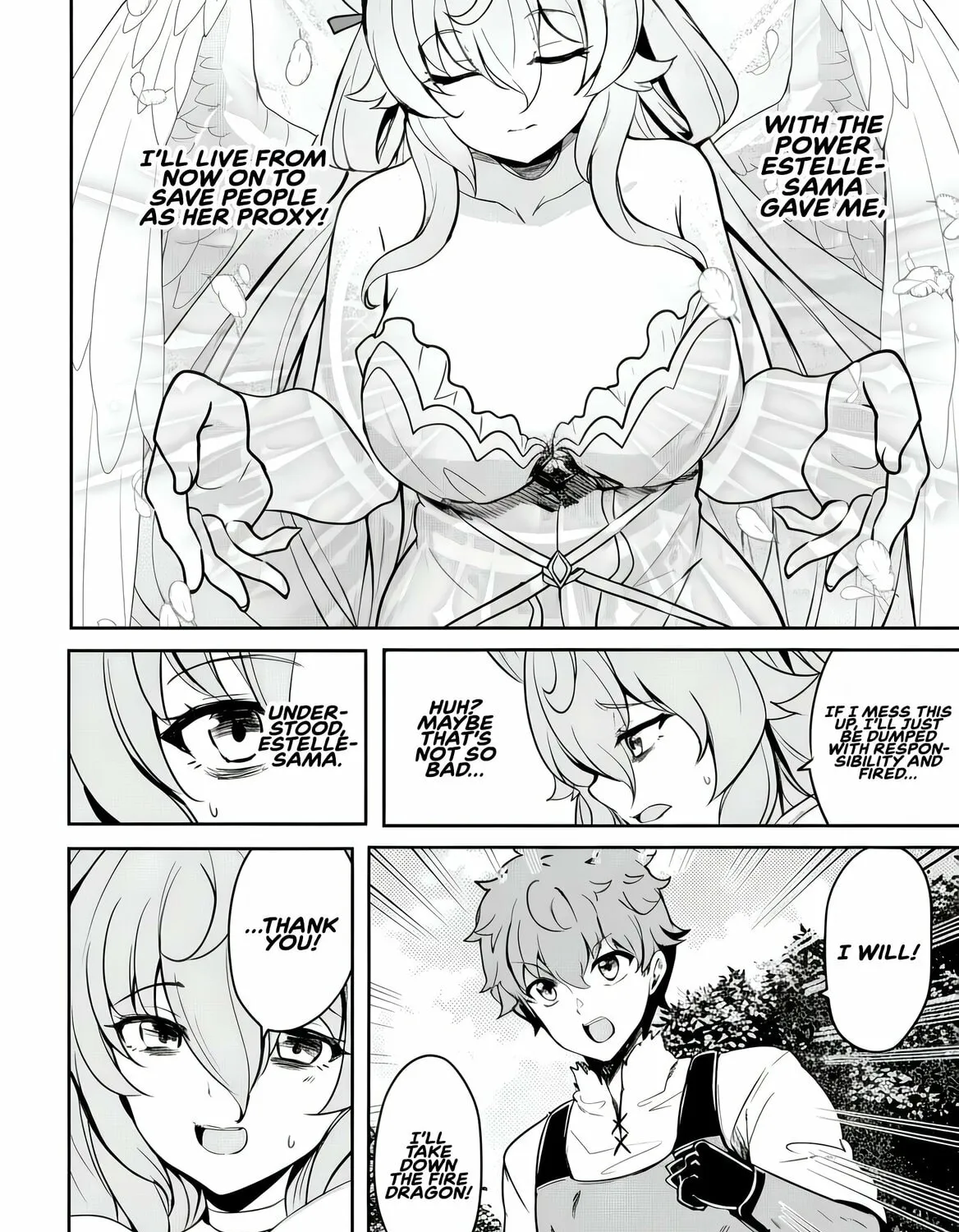 Dore dake Doryoku Shite mo Mannen Level 0 no Ore wa Tsuihou Sareta: Shin no Teki to Yobareta Shounen wa, Shachiku Megami to Deatte Saikyou no Chikara wo Te ni Ireru Chapter 11 page 44 - 