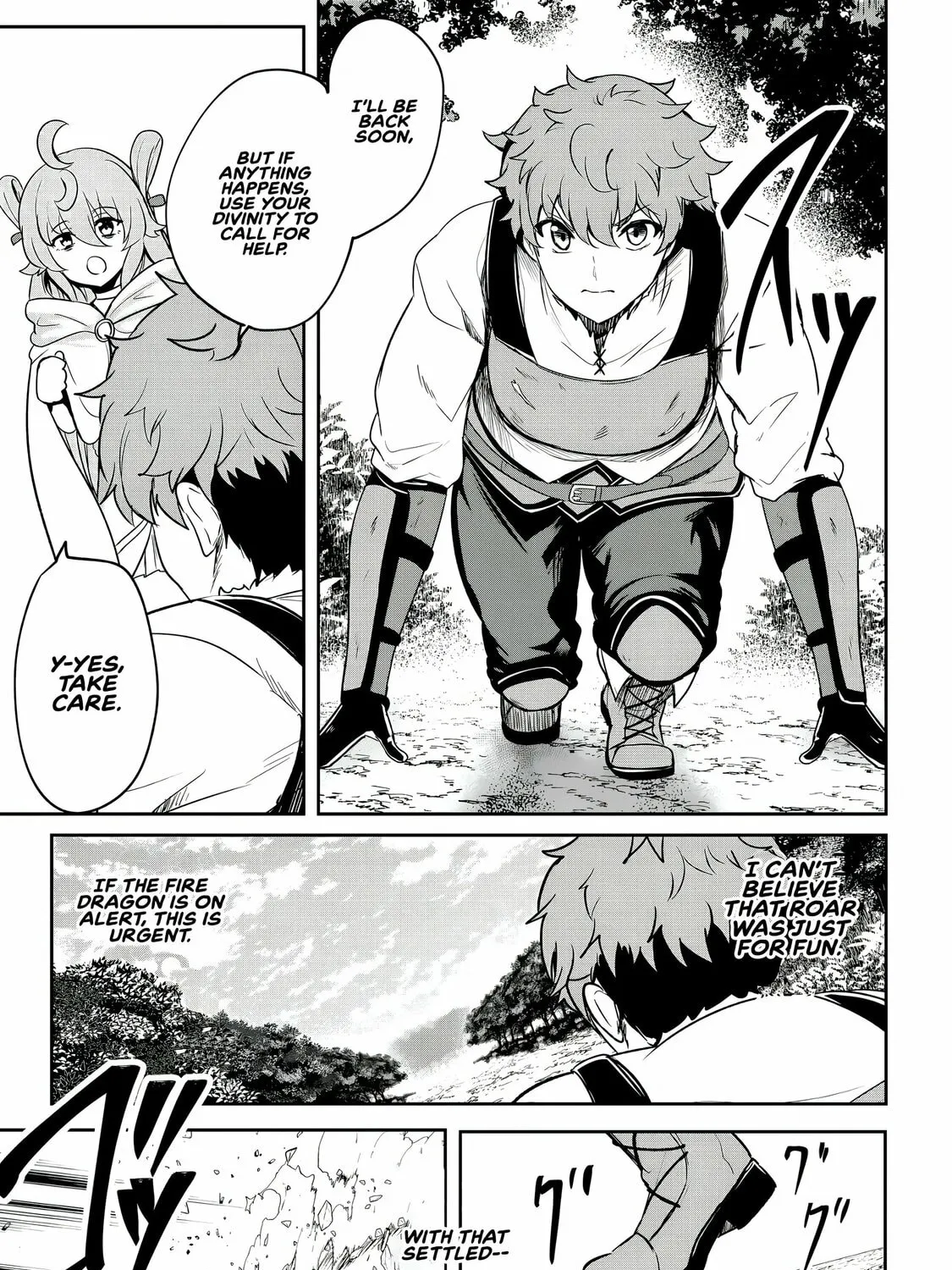 Dore dake Doryoku Shite mo Mannen Level 0 no Ore wa Tsuihou Sareta: Shin no Teki to Yobareta Shounen wa, Shachiku Megami to Deatte Saikyou no Chikara wo Te ni Ireru Chapter 11 page 46 - 