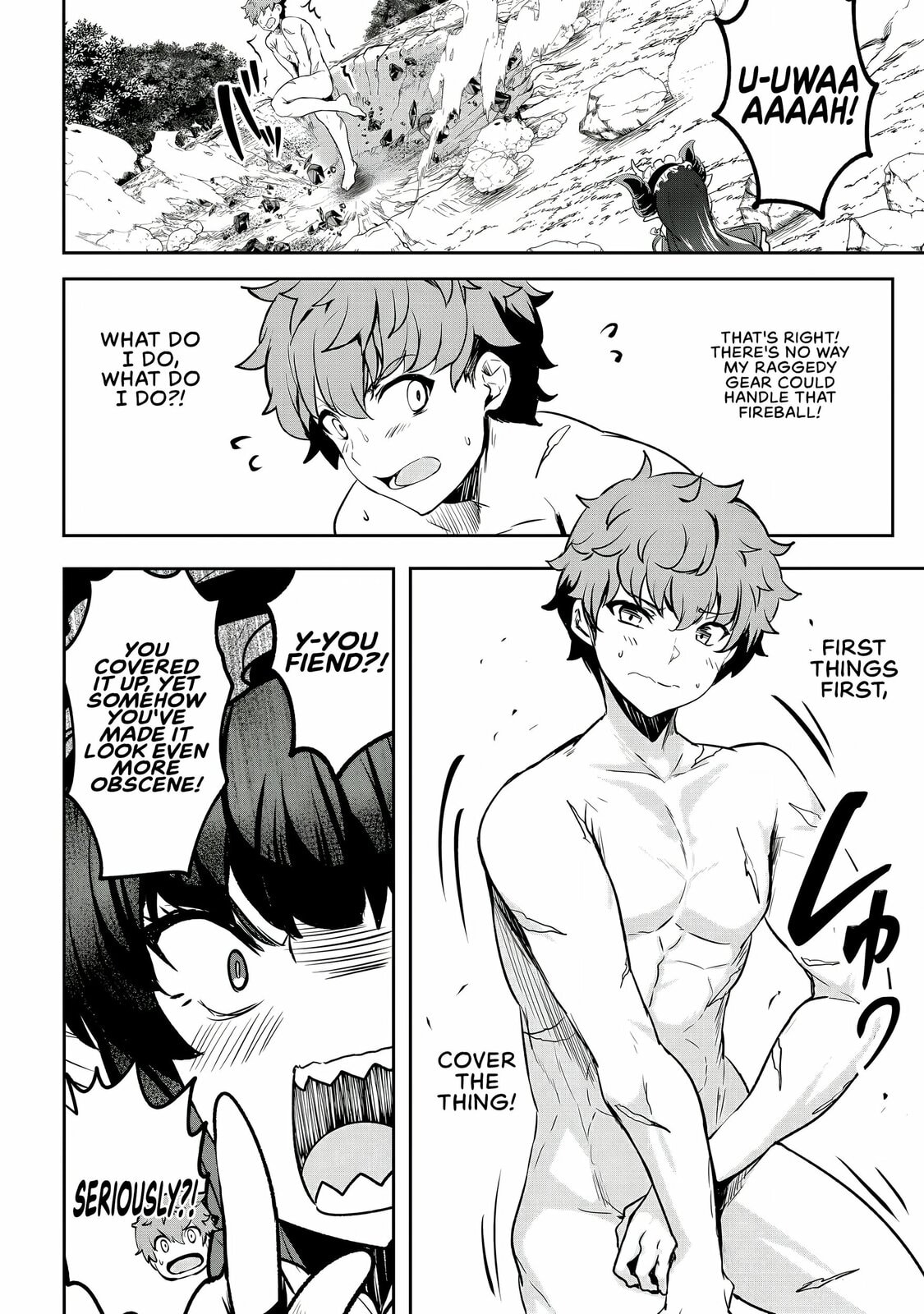Dore dake Doryoku Shite mo Mannen Level 0 no Ore wa Tsuihou Sareta: Shin no Teki to Yobareta Shounen wa, Shachiku Megami to Deatte Saikyou no Chikara wo Te ni Ireru Chapter 12 page 19 - 