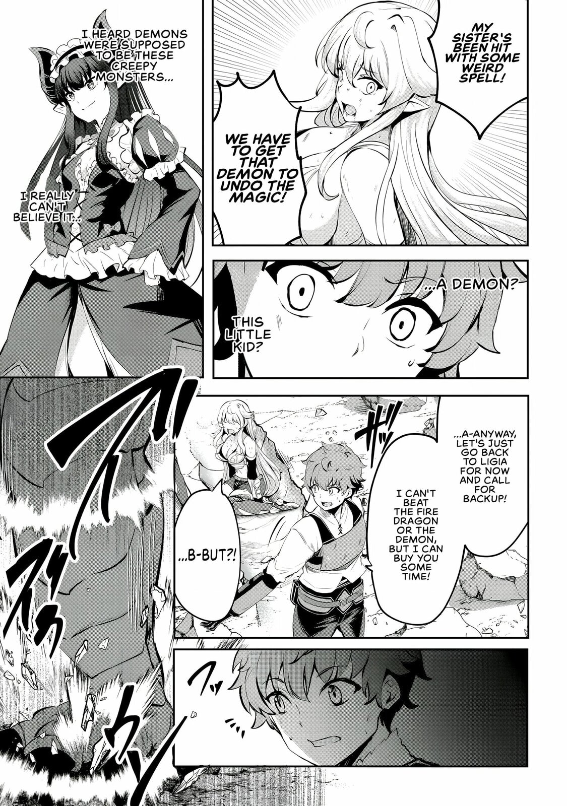 Dore dake Doryoku Shite mo Mannen Level 0 no Ore wa Tsuihou Sareta: Shin no Teki to Yobareta Shounen wa, Shachiku Megami to Deatte Saikyou no Chikara wo Te ni Ireru Chapter 12 page 6 - 