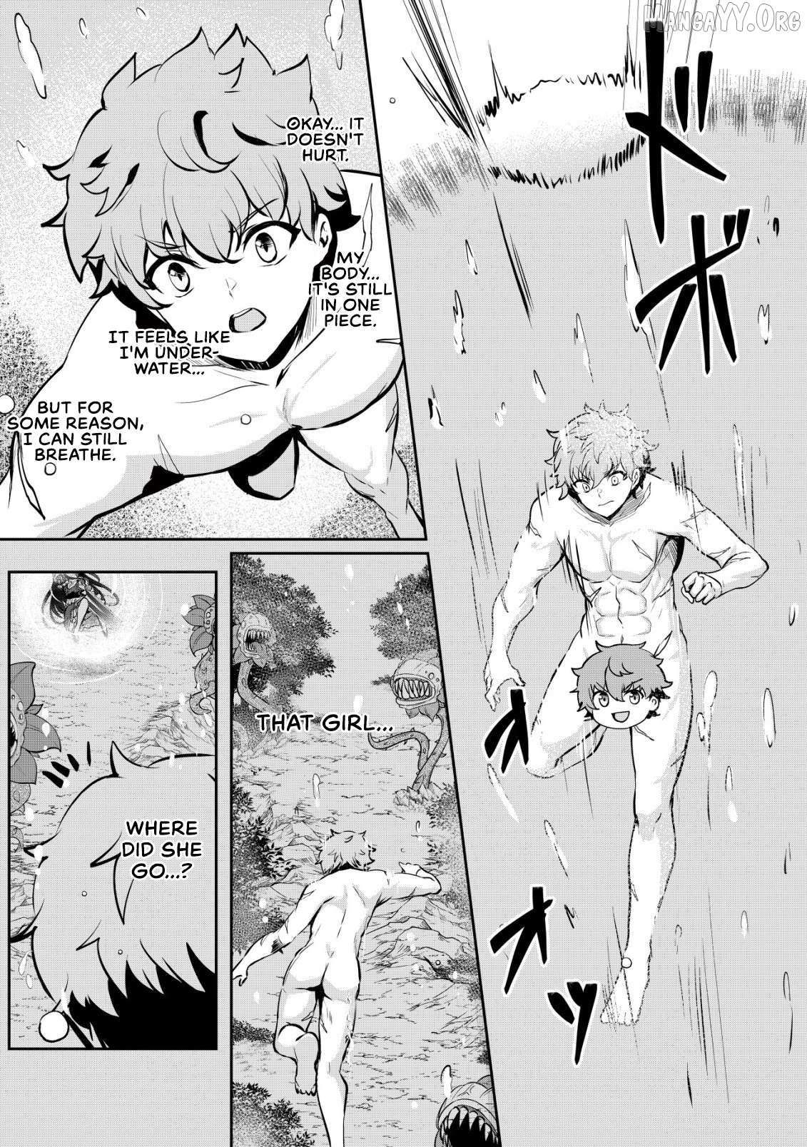 Dore dake Doryoku Shite mo Mannen Level 0 no Ore wa Tsuihou Sareta: Shin no Teki to Yobareta Shounen wa, Shachiku Megami to Deatte Saikyou no Chikara wo Te ni Ireru Chapter 13 page 16 - 