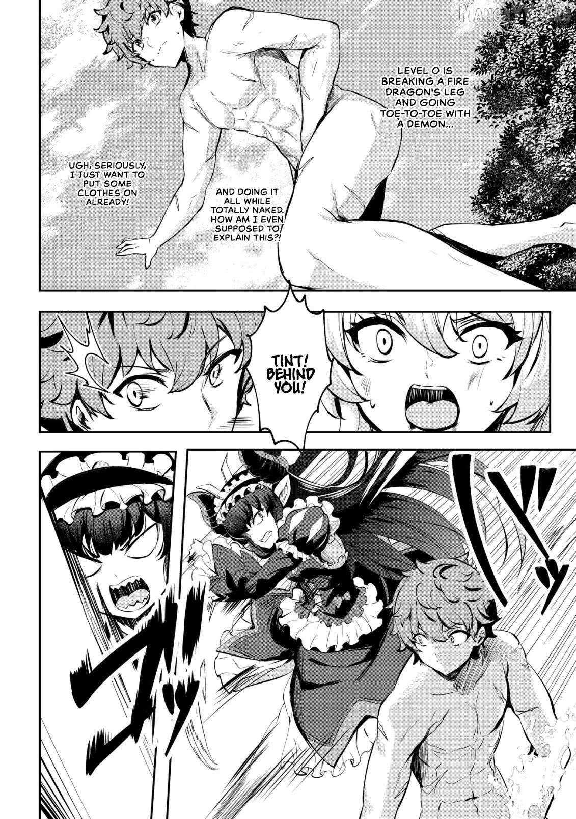 Dore dake Doryoku Shite mo Mannen Level 0 no Ore wa Tsuihou Sareta: Shin no Teki to Yobareta Shounen wa, Shachiku Megami to Deatte Saikyou no Chikara wo Te ni Ireru Chapter 13 page 4 - 