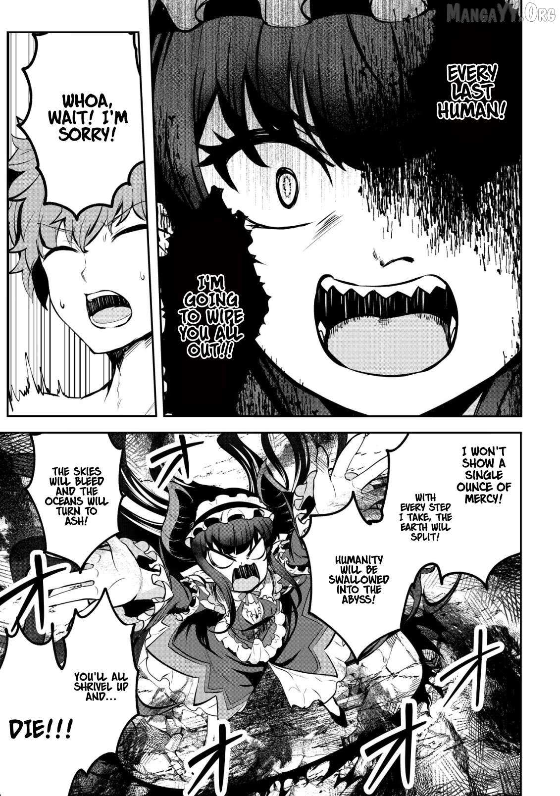 Dore dake Doryoku Shite mo Mannen Level 0 no Ore wa Tsuihou Sareta: Shin no Teki to Yobareta Shounen wa, Shachiku Megami to Deatte Saikyou no Chikara wo Te ni Ireru Chapter 13 page 9 - 