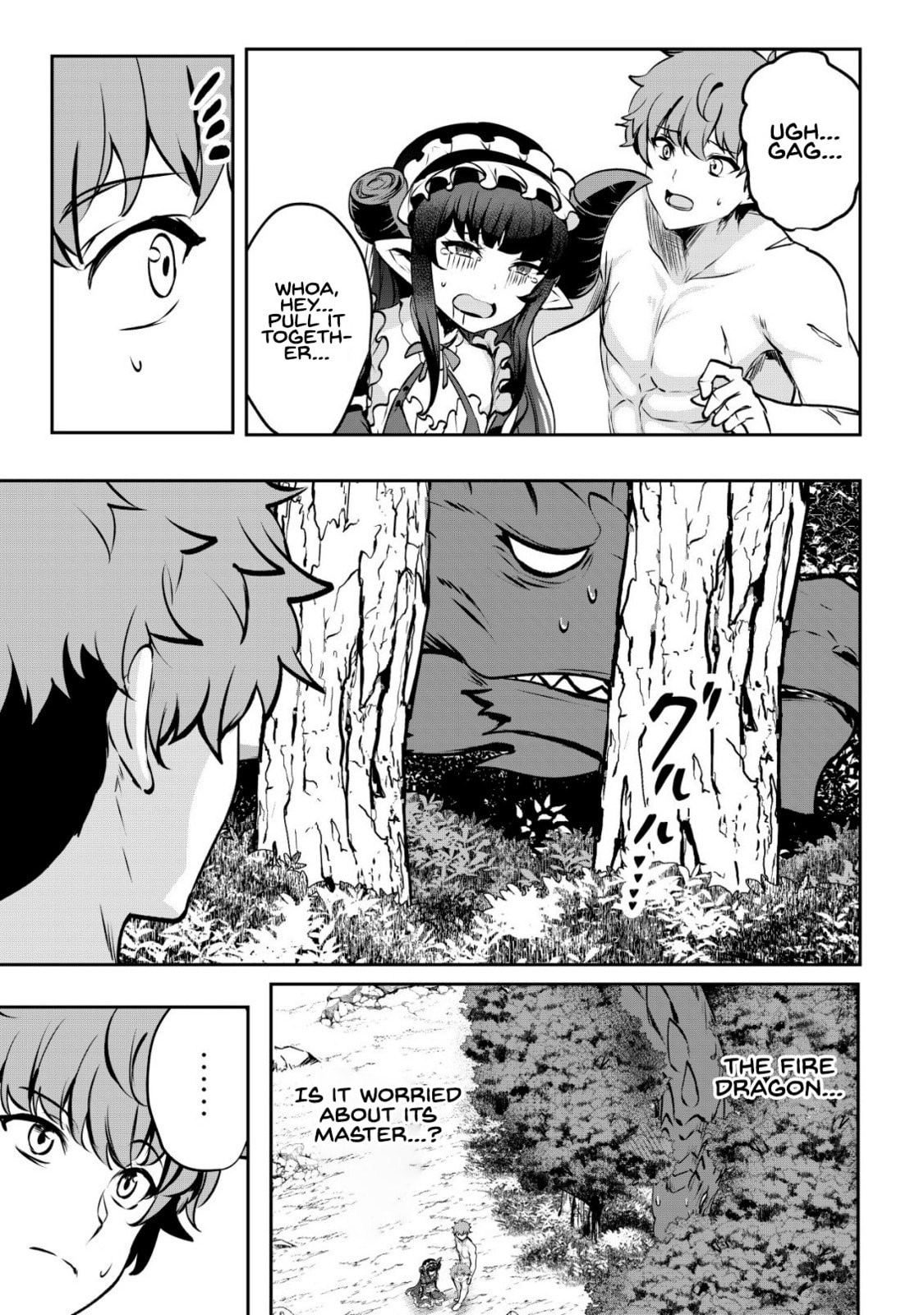 Dore dake Doryoku Shite mo Mannen Level 0 no Ore wa Tsuihou Sareta: Shin no Teki to Yobareta Shounen wa, Shachiku Megami to Deatte Saikyou no Chikara wo Te ni Ireru Chapter 14 page 11 - 