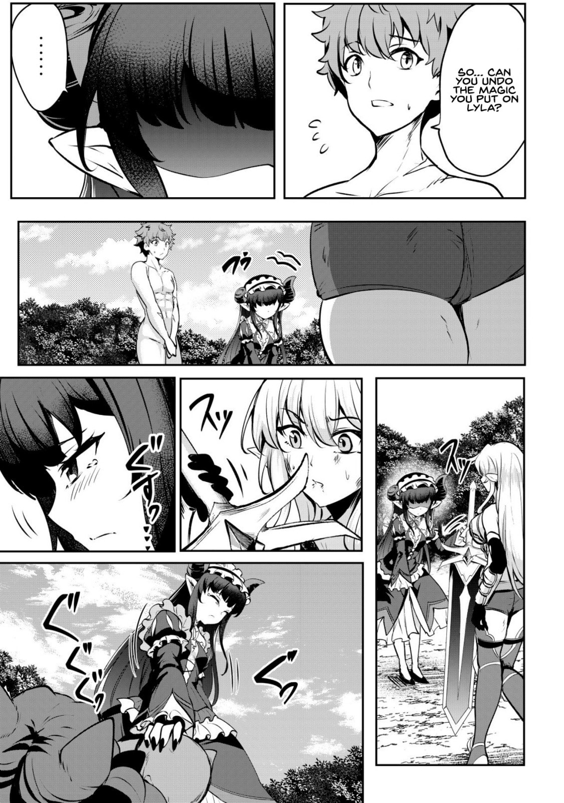 Dore dake Doryoku Shite mo Mannen Level 0 no Ore wa Tsuihou Sareta: Shin no Teki to Yobareta Shounen wa, Shachiku Megami to Deatte Saikyou no Chikara wo Te ni Ireru Chapter 14 page 7 - 