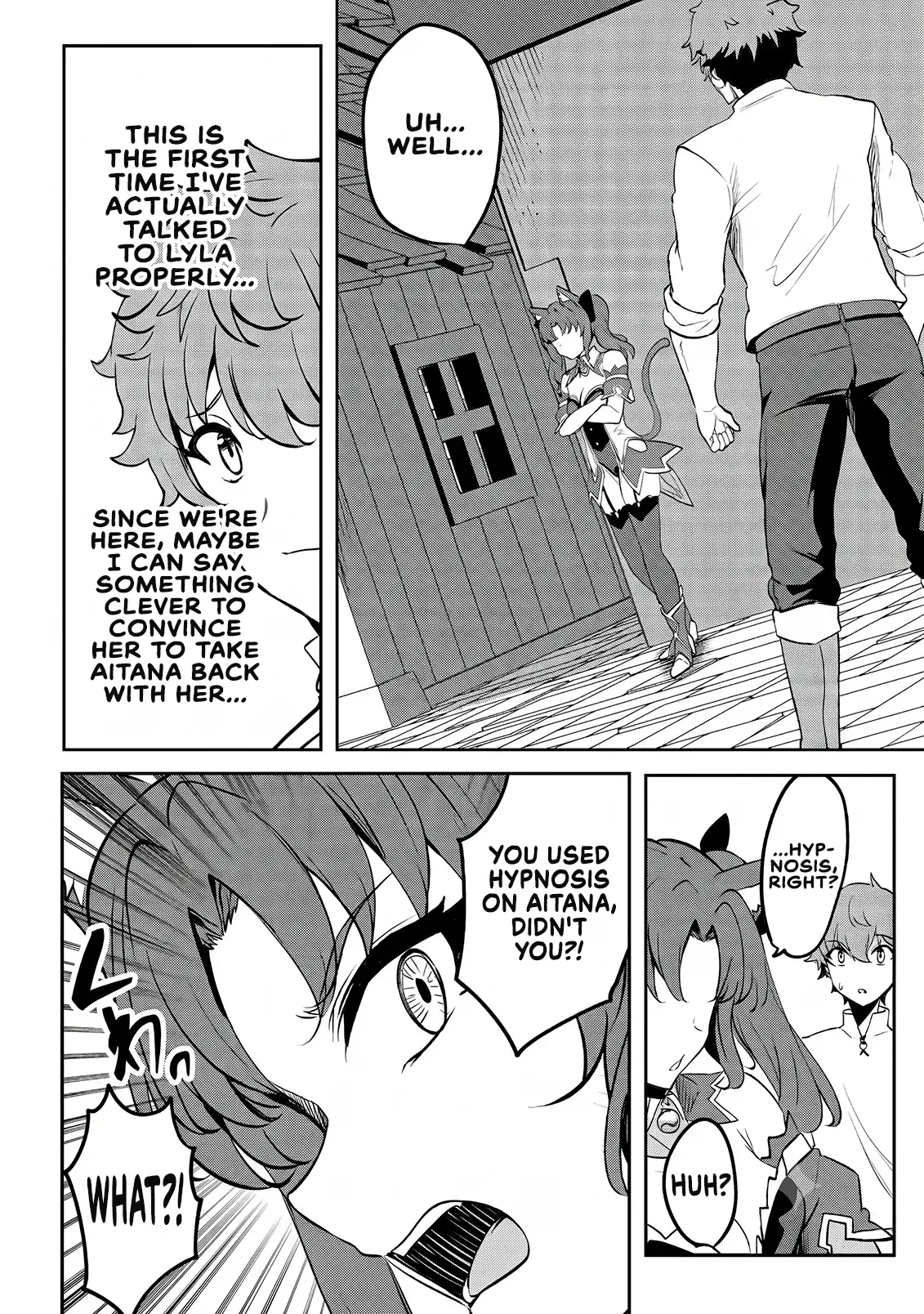 Dore dake Doryoku Shite mo Mannen Level 0 no Ore wa Tsuihou Sareta: Shin no Teki to Yobareta Shounen wa, Shachiku Megami to Deatte Saikyou no Chikara wo Te ni Ireru Chapter 17 page 8 - 
