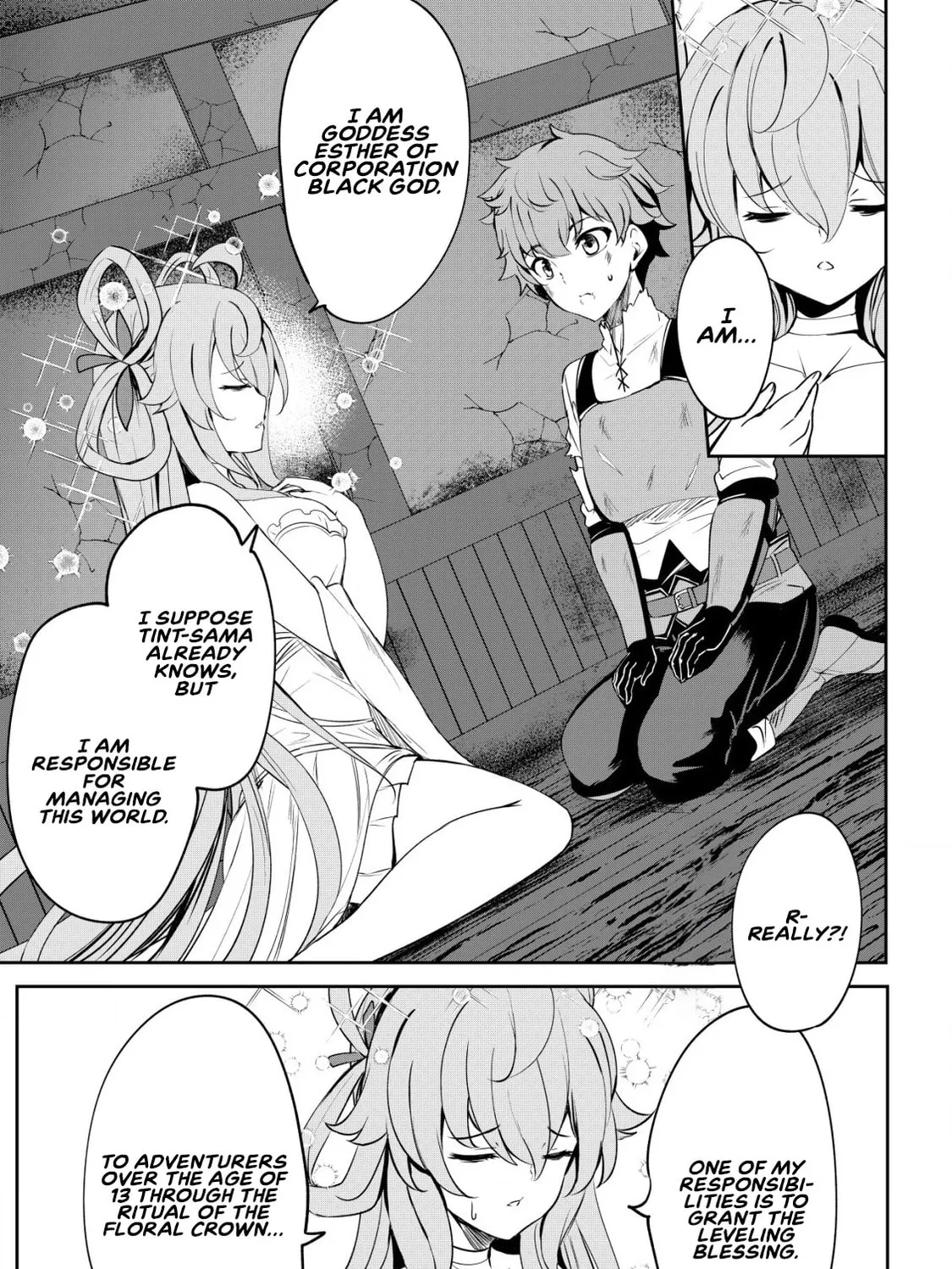 Dore dake Doryoku Shite mo Mannen Level 0 no Ore wa Tsuihou Sareta: Shin no Teki to Yobareta Shounen wa, Shachiku Megami to Deatte Saikyou no Chikara wo Te ni Ireru Chapter 2 page 19 - 