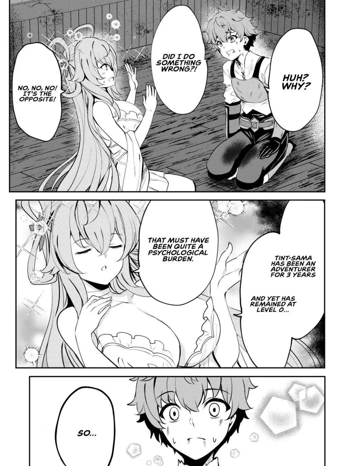 Dore dake Doryoku Shite mo Mannen Level 0 no Ore wa Tsuihou Sareta: Shin no Teki to Yobareta Shounen wa, Shachiku Megami to Deatte Saikyou no Chikara wo Te ni Ireru Chapter 2 page 31 - 