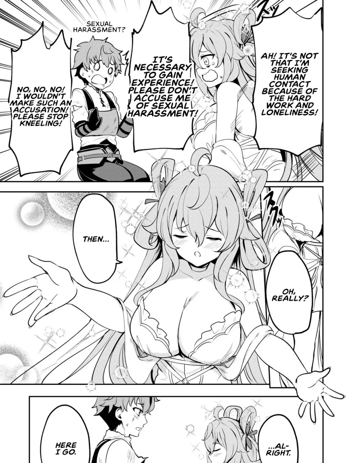 Dore dake Doryoku Shite mo Mannen Level 0 no Ore wa Tsuihou Sareta: Shin no Teki to Yobareta Shounen wa, Shachiku Megami to Deatte Saikyou no Chikara wo Te ni Ireru Chapter 2 page 39 - 