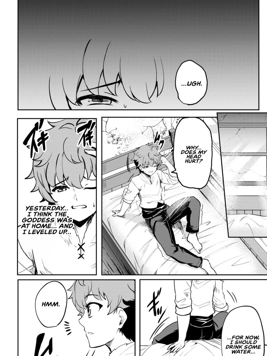 Dore dake Doryoku Shite mo Mannen Level 0 no Ore wa Tsuihou Sareta: Shin no Teki to Yobareta Shounen wa, Shachiku Megami to Deatte Saikyou no Chikara wo Te ni Ireru Chapter 2 page 49 - 
