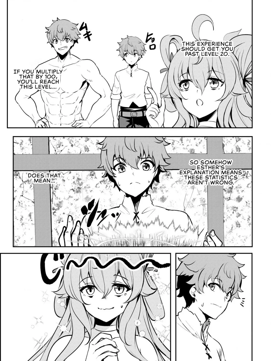Dore dake Doryoku Shite mo Mannen Level 0 no Ore wa Tsuihou Sareta: Shin no Teki to Yobareta Shounen wa, Shachiku Megami to Deatte Saikyou no Chikara wo Te ni Ireru Chapter 3 page 15 - 