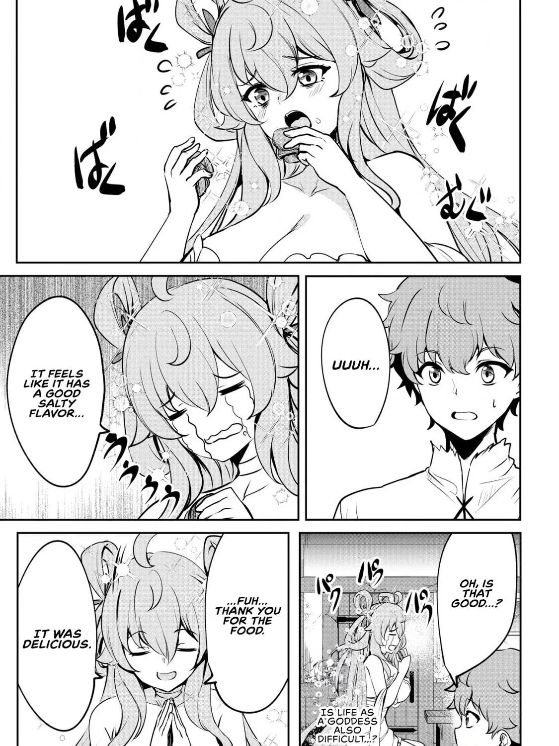 Dore dake Doryoku Shite mo Mannen Level 0 no Ore wa Tsuihou Sareta: Shin no Teki to Yobareta Shounen wa, Shachiku Megami to Deatte Saikyou no Chikara wo Te ni Ireru Chapter 3 page 35 - 