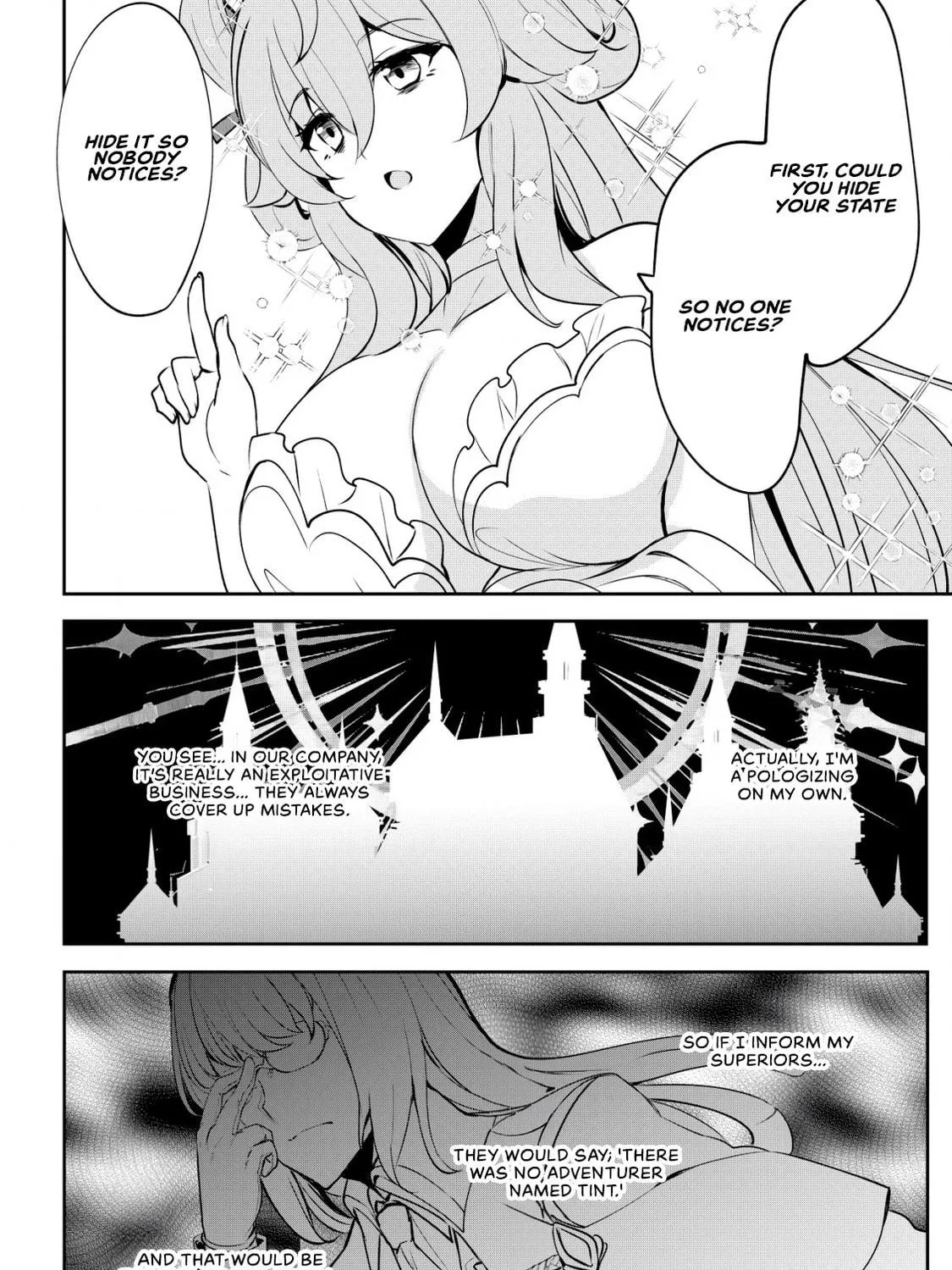Dore dake Doryoku Shite mo Mannen Level 0 no Ore wa Tsuihou Sareta: Shin no Teki to Yobareta Shounen wa, Shachiku Megami to Deatte Saikyou no Chikara wo Te ni Ireru Chapter 3 page 41 - 