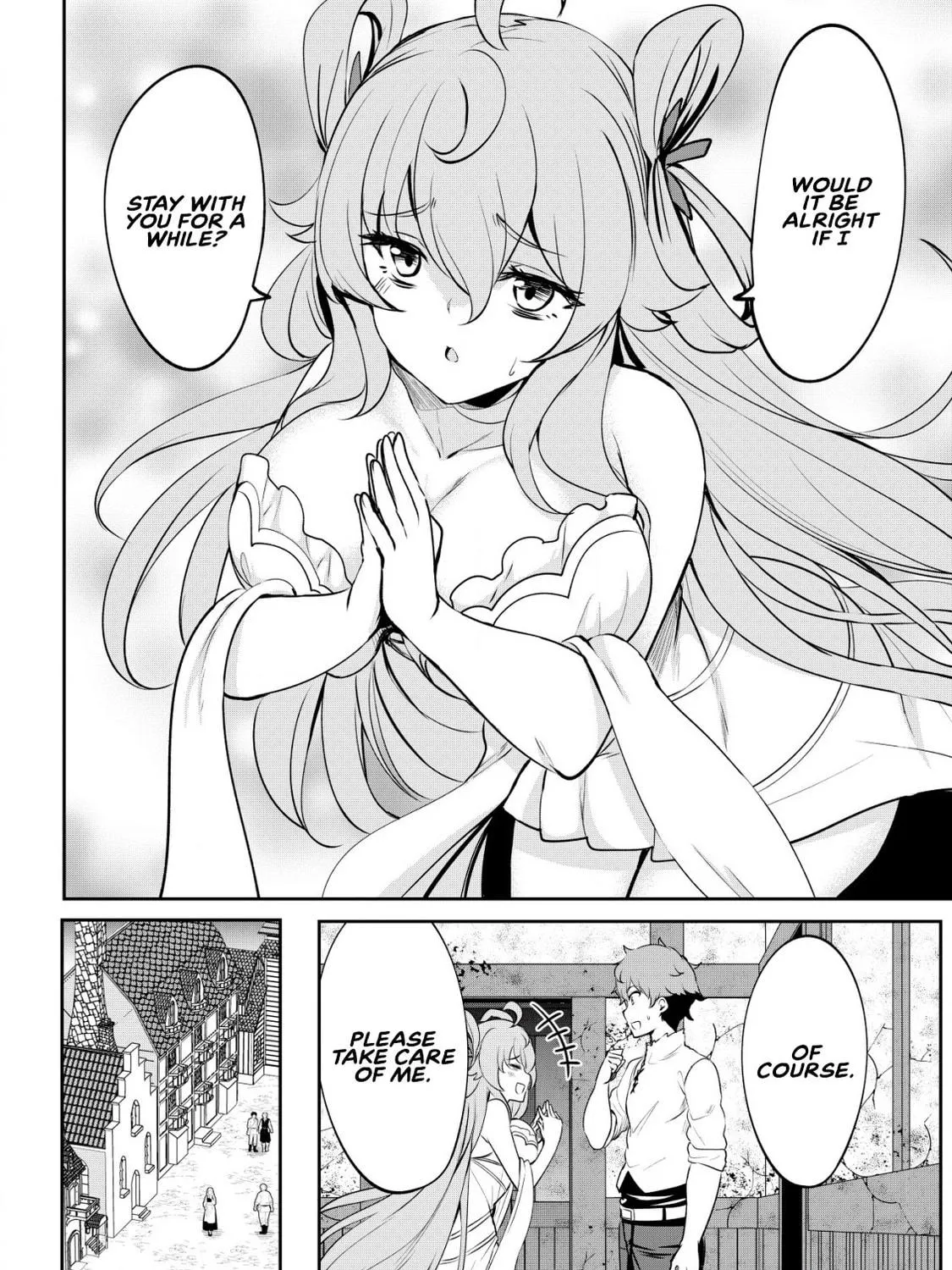 Dore dake Doryoku Shite mo Mannen Level 0 no Ore wa Tsuihou Sareta: Shin no Teki to Yobareta Shounen wa, Shachiku Megami to Deatte Saikyou no Chikara wo Te ni Ireru Chapter 3 page 53 - 