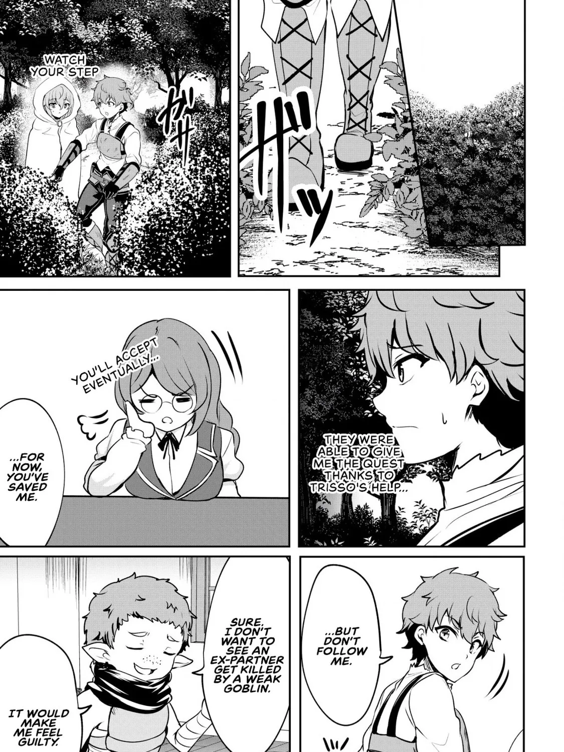 Dore dake Doryoku Shite mo Mannen Level 0 no Ore wa Tsuihou Sareta: Shin no Teki to Yobareta Shounen wa, Shachiku Megami to Deatte Saikyou no Chikara wo Te ni Ireru Chapter 4 page 27 - 