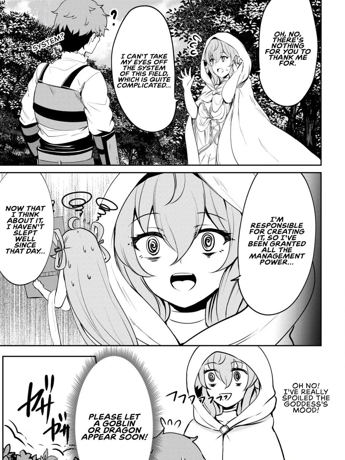 Dore dake Doryoku Shite mo Mannen Level 0 no Ore wa Tsuihou Sareta: Shin no Teki to Yobareta Shounen wa, Shachiku Megami to Deatte Saikyou no Chikara wo Te ni Ireru Chapter 4 page 35 - 