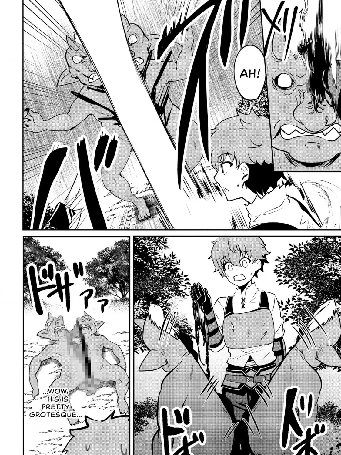 Dore dake Doryoku Shite mo Mannen Level 0 no Ore wa Tsuihou Sareta: Shin no Teki to Yobareta Shounen wa, Shachiku Megami to Deatte Saikyou no Chikara wo Te ni Ireru Chapter 4 page 45 - 