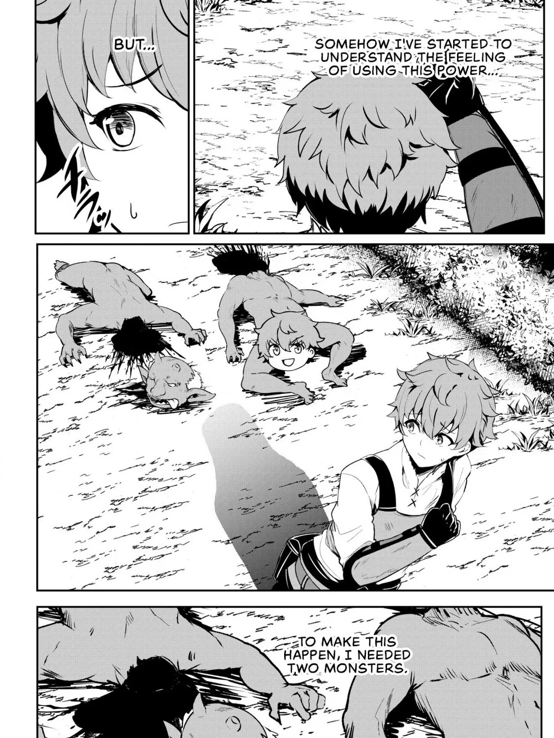Dore dake Doryoku Shite mo Mannen Level 0 no Ore wa Tsuihou Sareta: Shin no Teki to Yobareta Shounen wa, Shachiku Megami to Deatte Saikyou no Chikara wo Te ni Ireru Chapter 5 page 3 - 