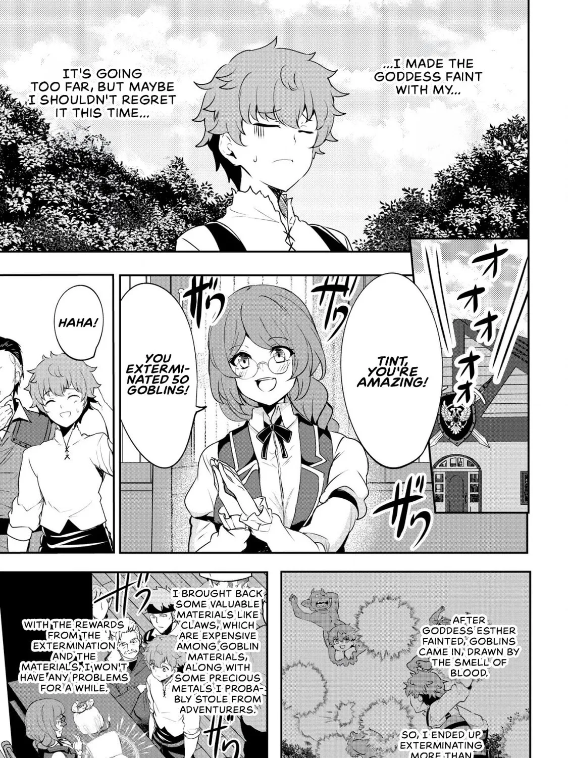 Dore dake Doryoku Shite mo Mannen Level 0 no Ore wa Tsuihou Sareta: Shin no Teki to Yobareta Shounen wa, Shachiku Megami to Deatte Saikyou no Chikara wo Te ni Ireru Chapter 5 page 25 - 