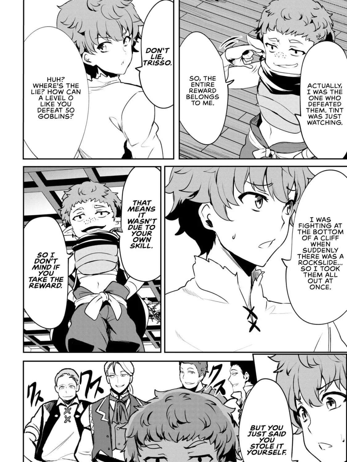 Dore dake Doryoku Shite mo Mannen Level 0 no Ore wa Tsuihou Sareta: Shin no Teki to Yobareta Shounen wa, Shachiku Megami to Deatte Saikyou no Chikara wo Te ni Ireru Chapter 5 page 31 - 