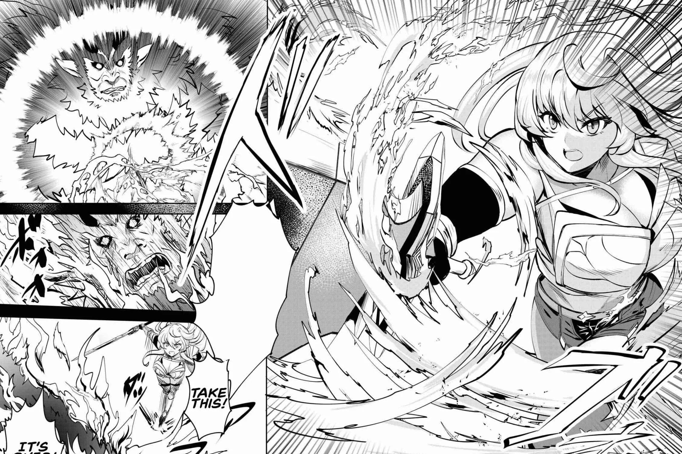 Dore dake Doryoku Shite mo Mannen Level 0 no Ore wa Tsuihou Sareta: Shin no Teki to Yobareta Shounen wa, Shachiku Megami to Deatte Saikyou no Chikara wo Te ni Ireru Chapter 6 page 32 - 