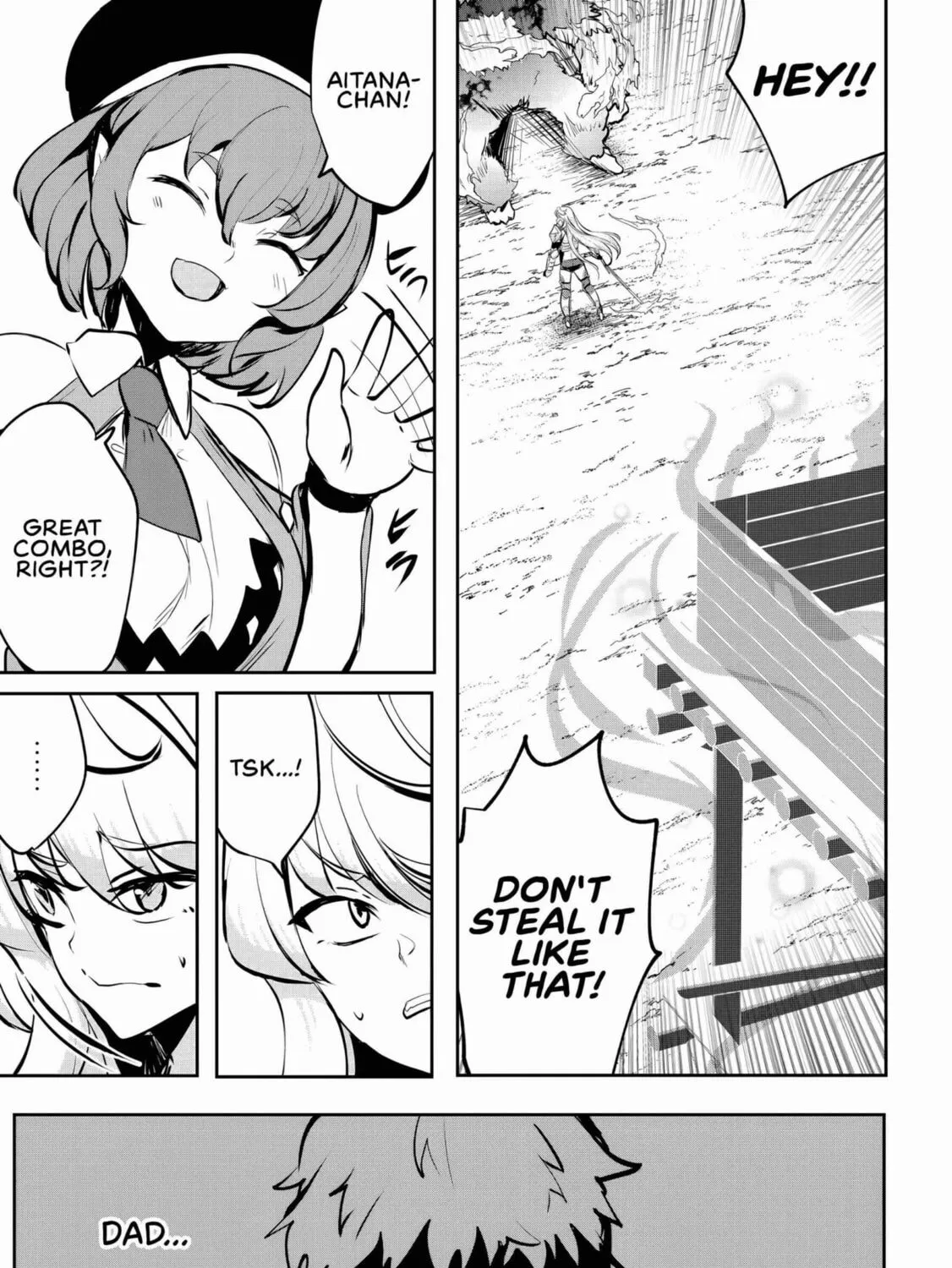 Dore dake Doryoku Shite mo Mannen Level 0 no Ore wa Tsuihou Sareta: Shin no Teki to Yobareta Shounen wa, Shachiku Megami to Deatte Saikyou no Chikara wo Te ni Ireru Chapter 6 page 36 - 