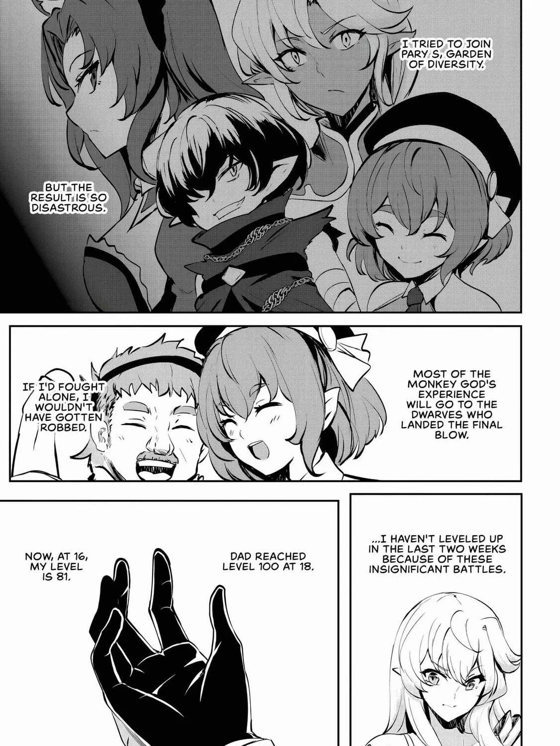 Dore dake Doryoku Shite mo Mannen Level 0 no Ore wa Tsuihou Sareta: Shin no Teki to Yobareta Shounen wa, Shachiku Megami to Deatte Saikyou no Chikara wo Te ni Ireru Chapter 6 page 40 - 