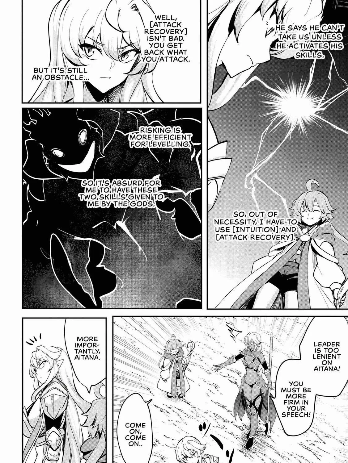 Dore dake Doryoku Shite mo Mannen Level 0 no Ore wa Tsuihou Sareta: Shin no Teki to Yobareta Shounen wa, Shachiku Megami to Deatte Saikyou no Chikara wo Te ni Ireru Chapter 6 page 46 - 