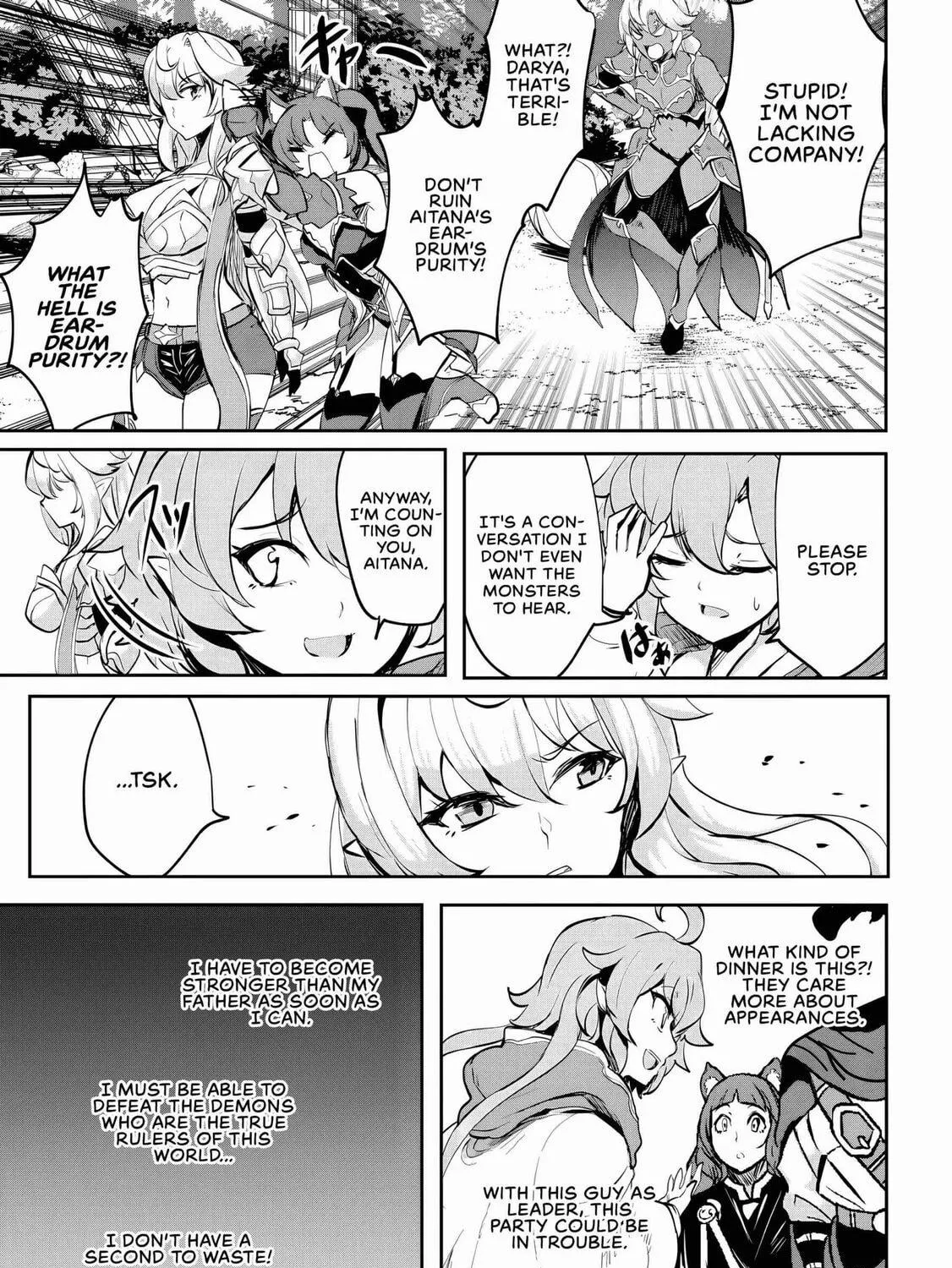 Dore dake Doryoku Shite mo Mannen Level 0 no Ore wa Tsuihou Sareta: Shin no Teki to Yobareta Shounen wa, Shachiku Megami to Deatte Saikyou no Chikara wo Te ni Ireru Chapter 6 page 52 - 