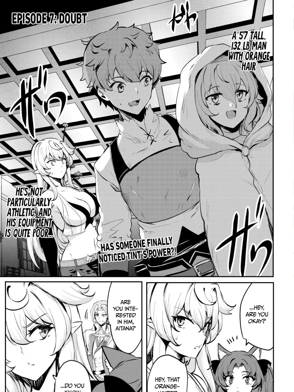 Dore dake Doryoku Shite mo Mannen Level 0 no Ore wa Tsuihou Sareta: Shin no Teki to Yobareta Shounen wa, Shachiku Megami to Deatte Saikyou no Chikara wo Te ni Ireru Chapter 7 page 2 - 