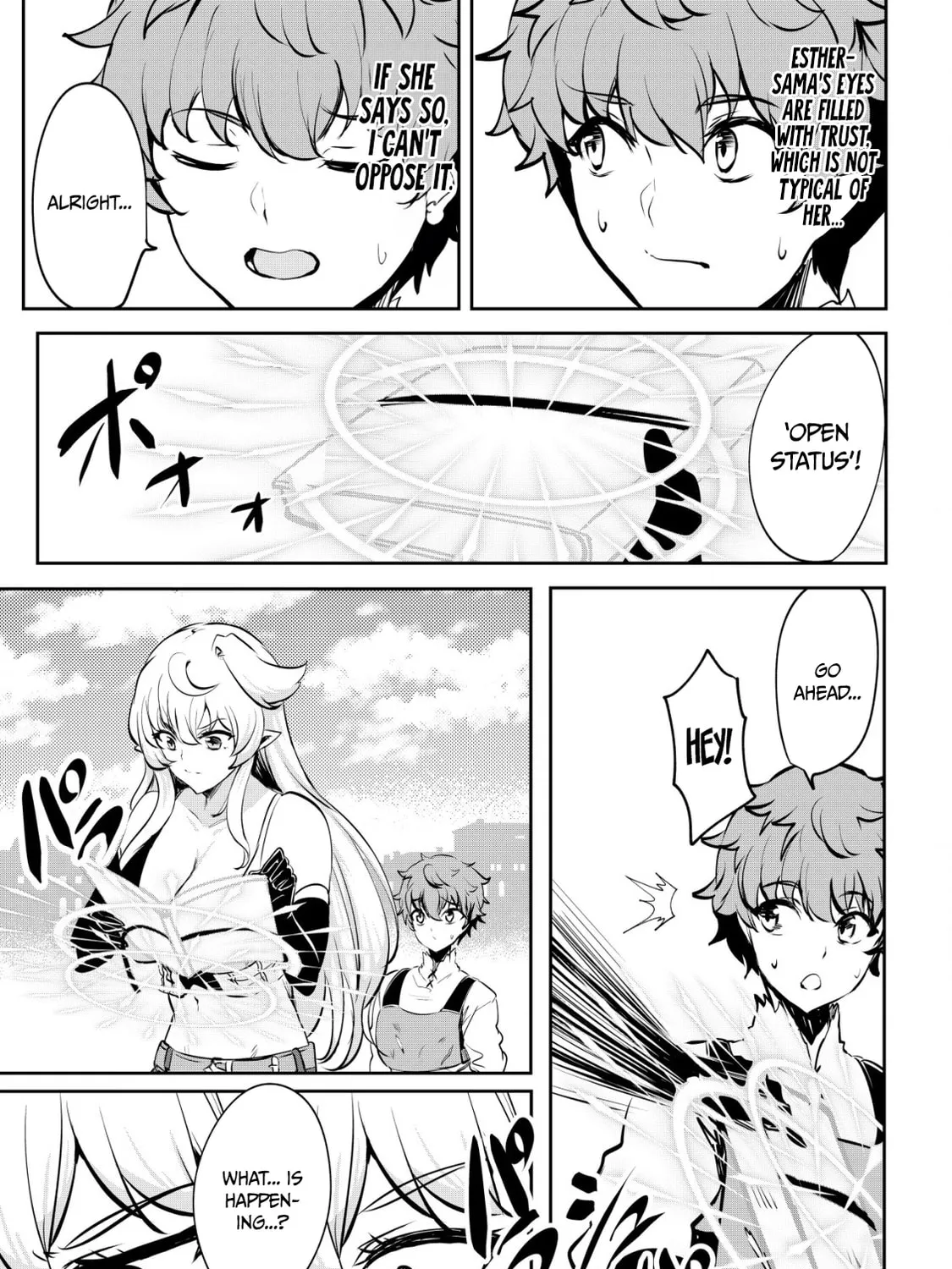 Dore dake Doryoku Shite mo Mannen Level 0 no Ore wa Tsuihou Sareta: Shin no Teki to Yobareta Shounen wa, Shachiku Megami to Deatte Saikyou no Chikara wo Te ni Ireru Chapter 7 page 30 - 